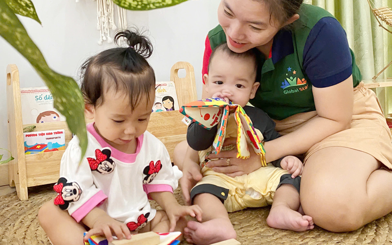 Joyful English learning environment